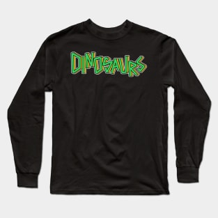 kids dinosaurs design Long Sleeve T-Shirt